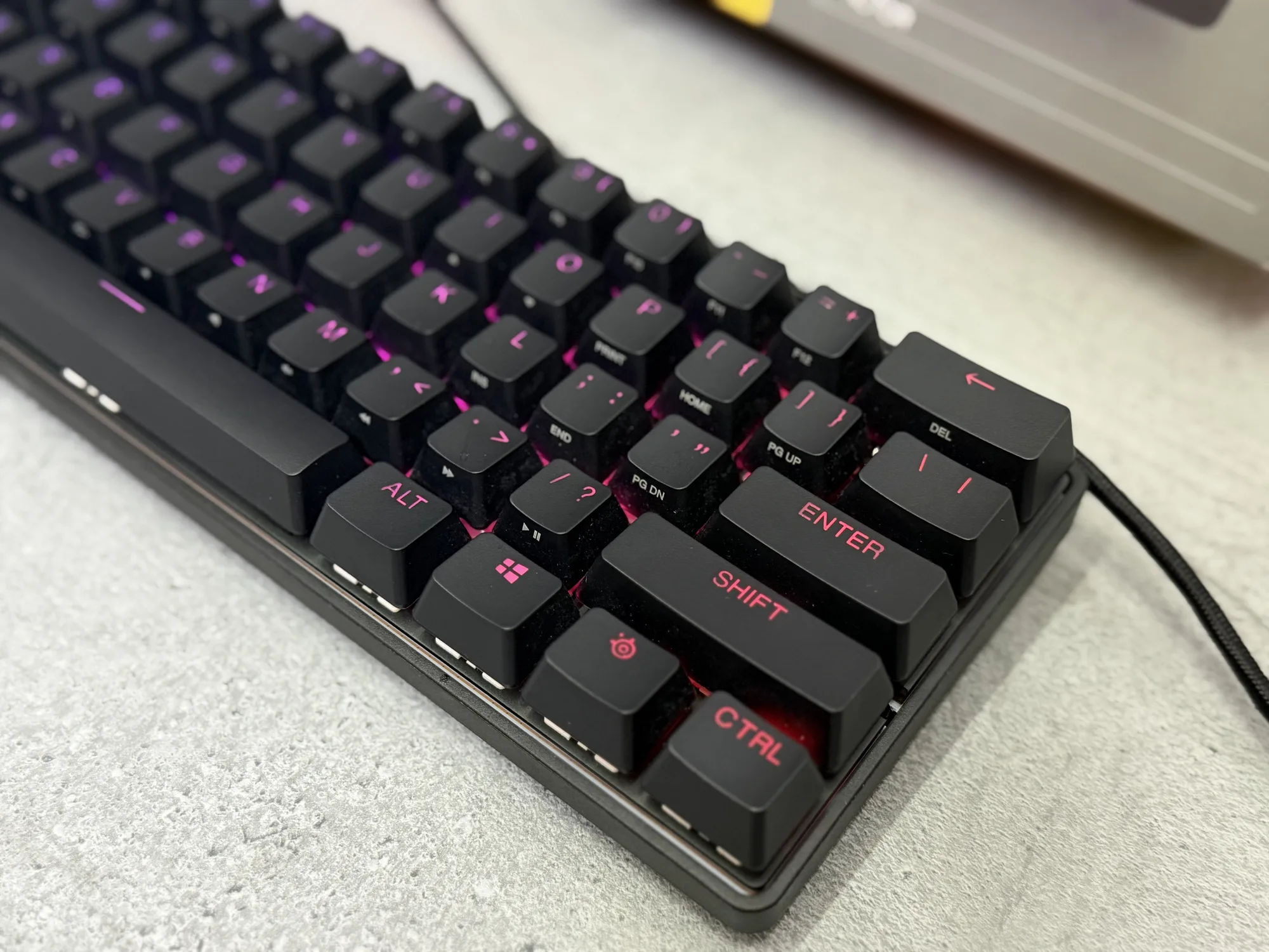 Дротова клавіатура SteelSeries Apex 9 mini, фото 2
