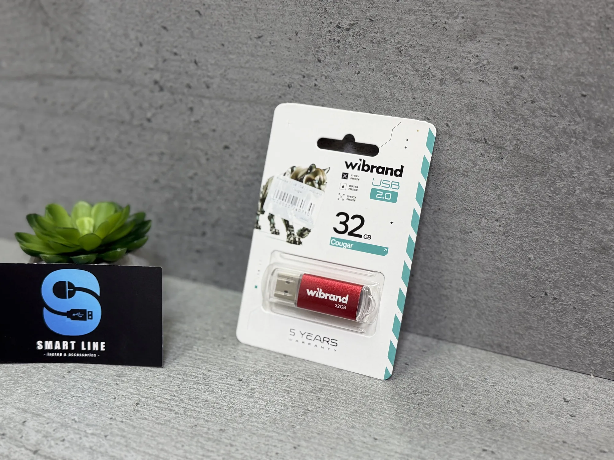 USB флешка Wibrand 2.0 cougar 32gb