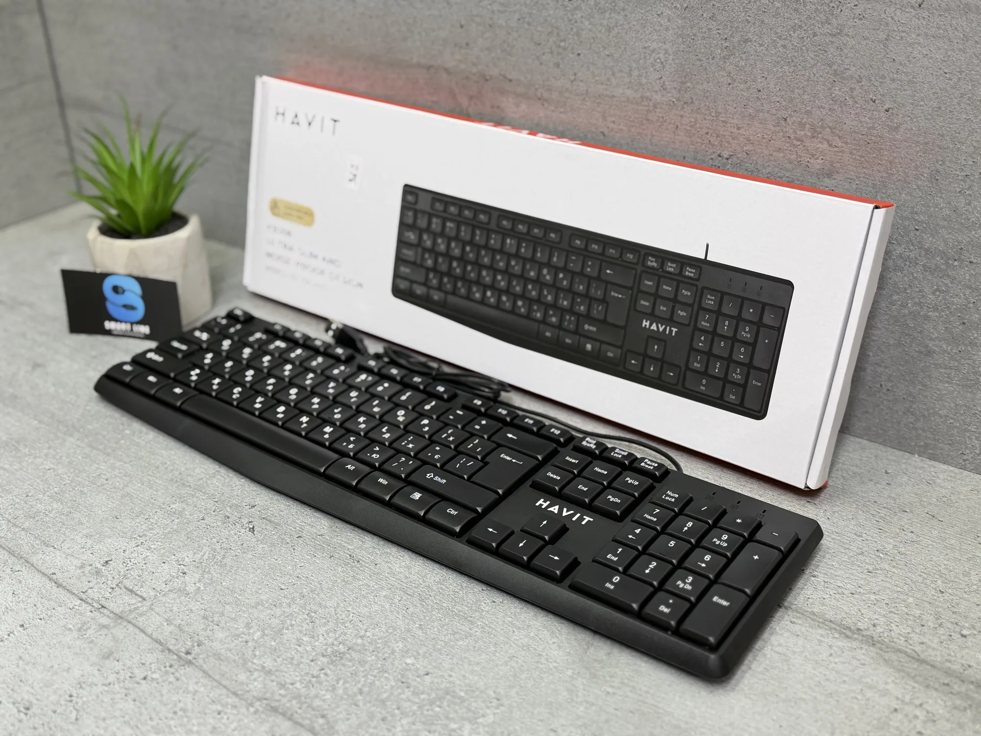 Дротова клавіатура Havit KB206