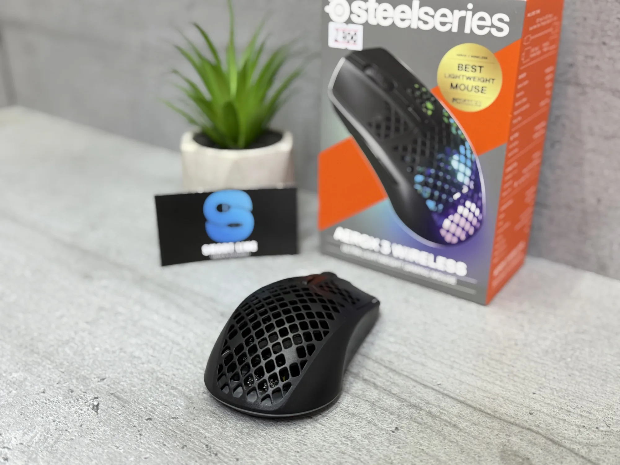 Бездротова миша SteelSeries Aerox 3 Wireless, фото 3