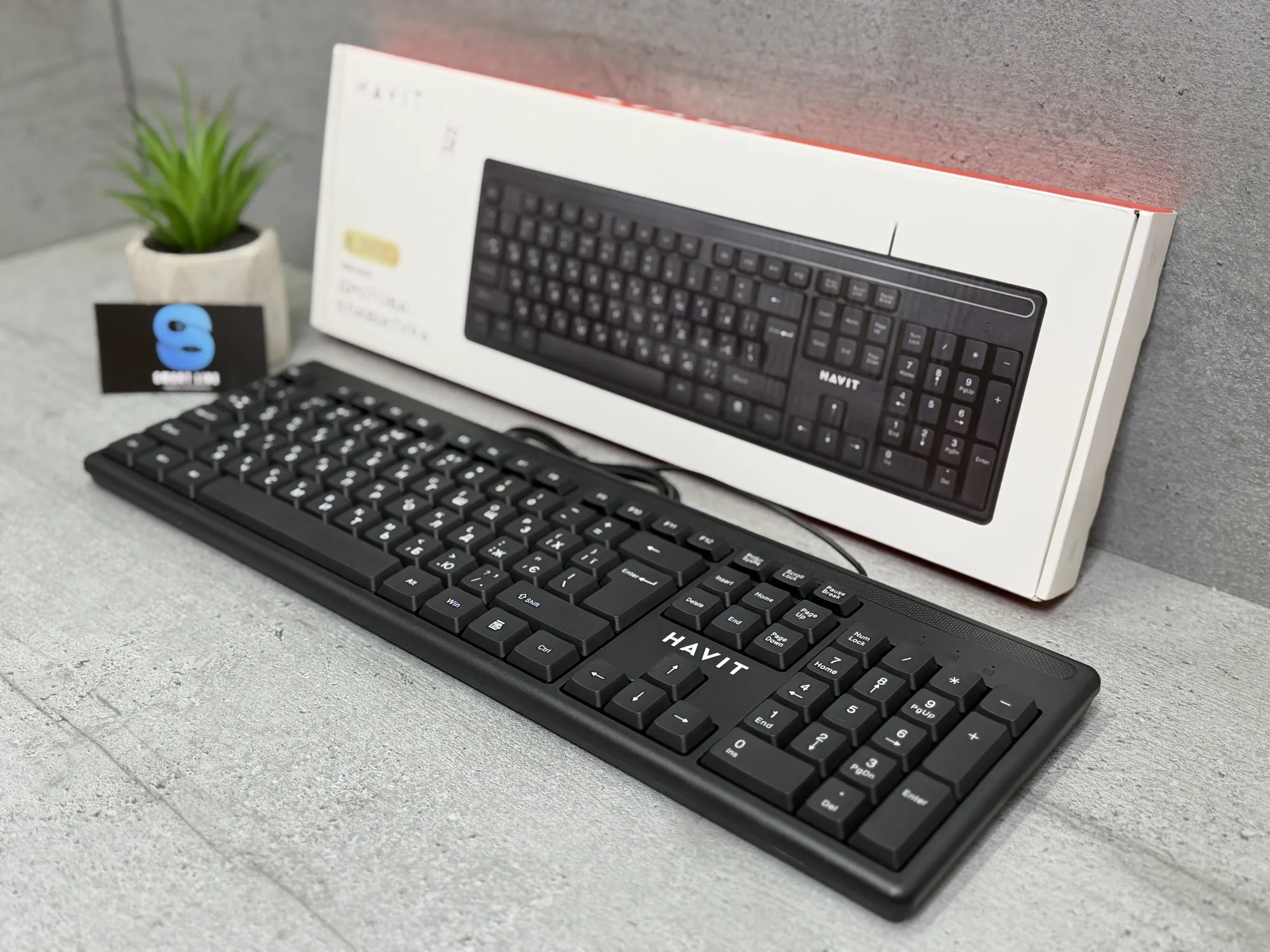 Дротова клавіатура Havit KB2001