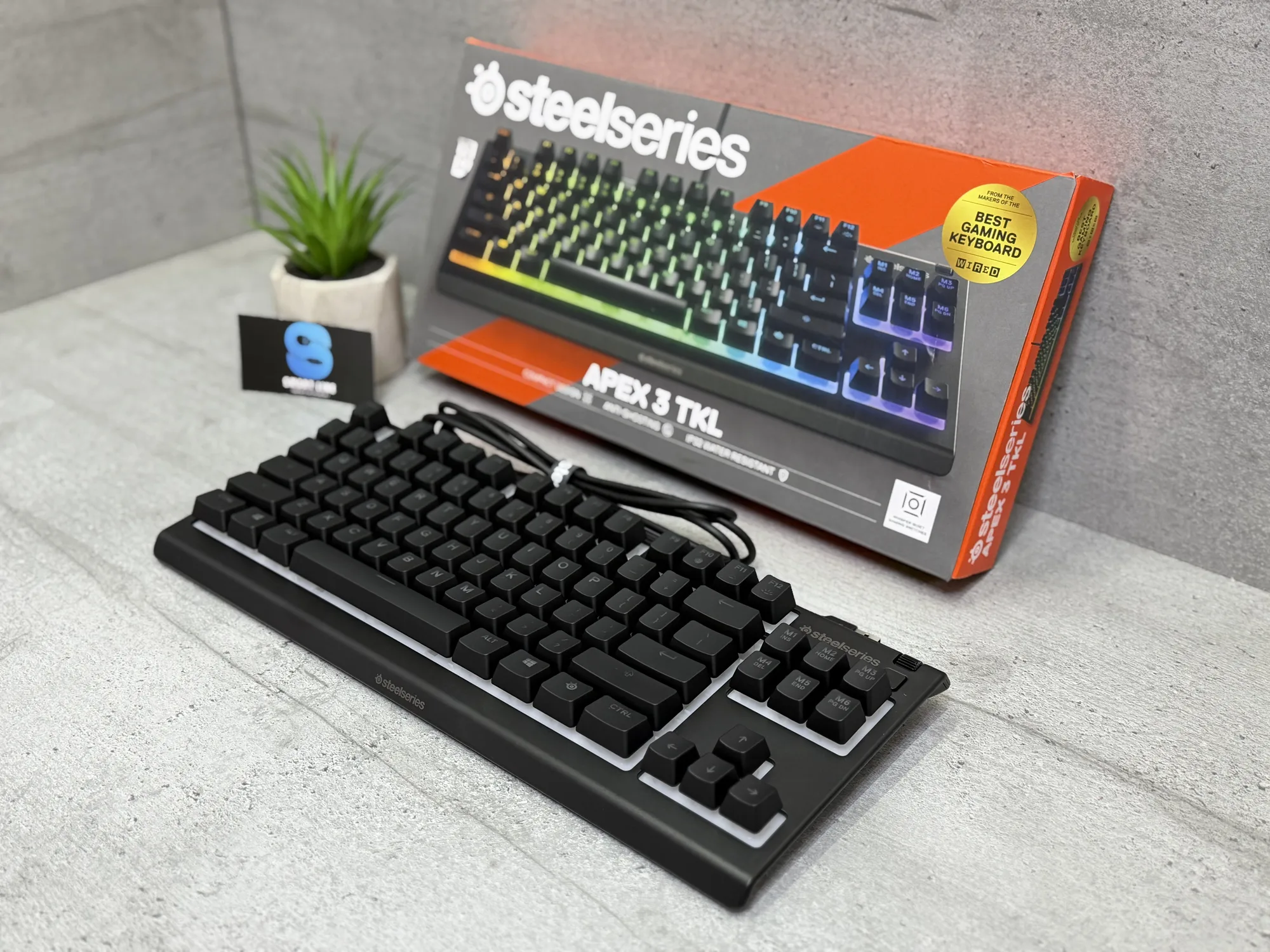 Дротова клавіатура SteelSeries Apex 3 TKL
