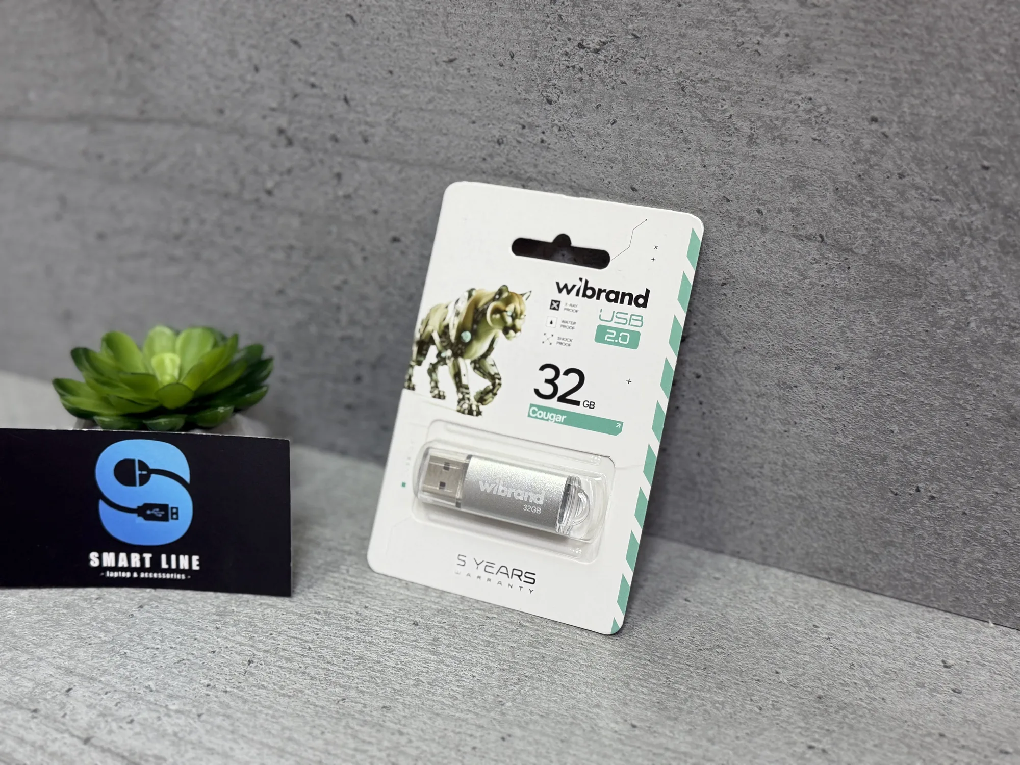 USB флешка Wibrand 2.0 cougar 32gb