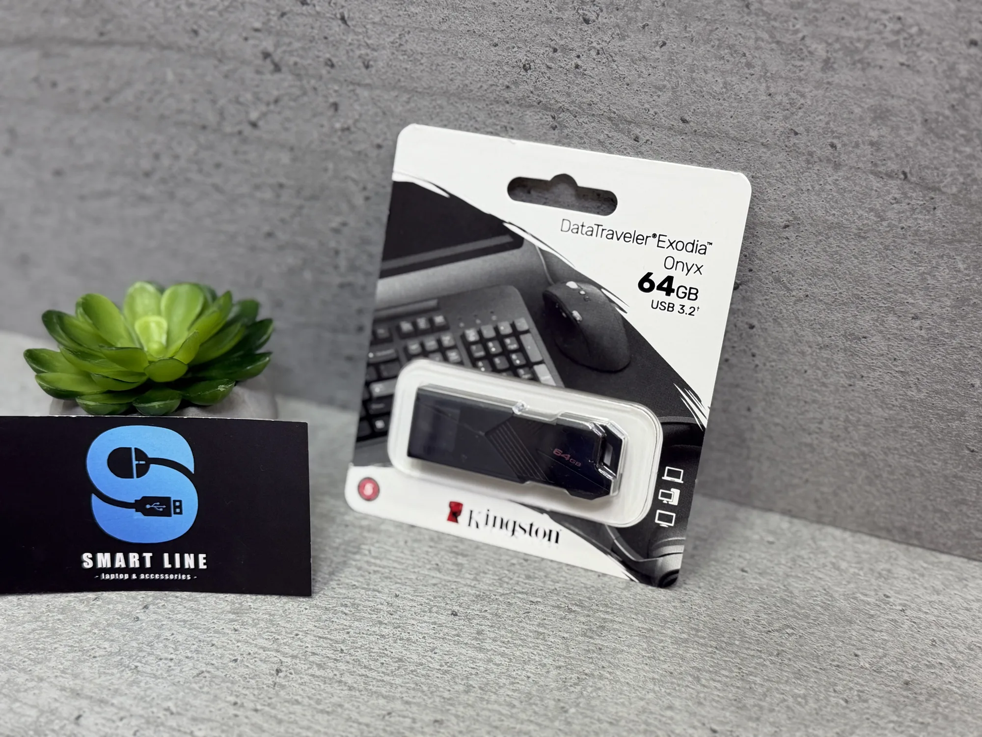 USB флешка Kingston 3.2 onyx 64gb