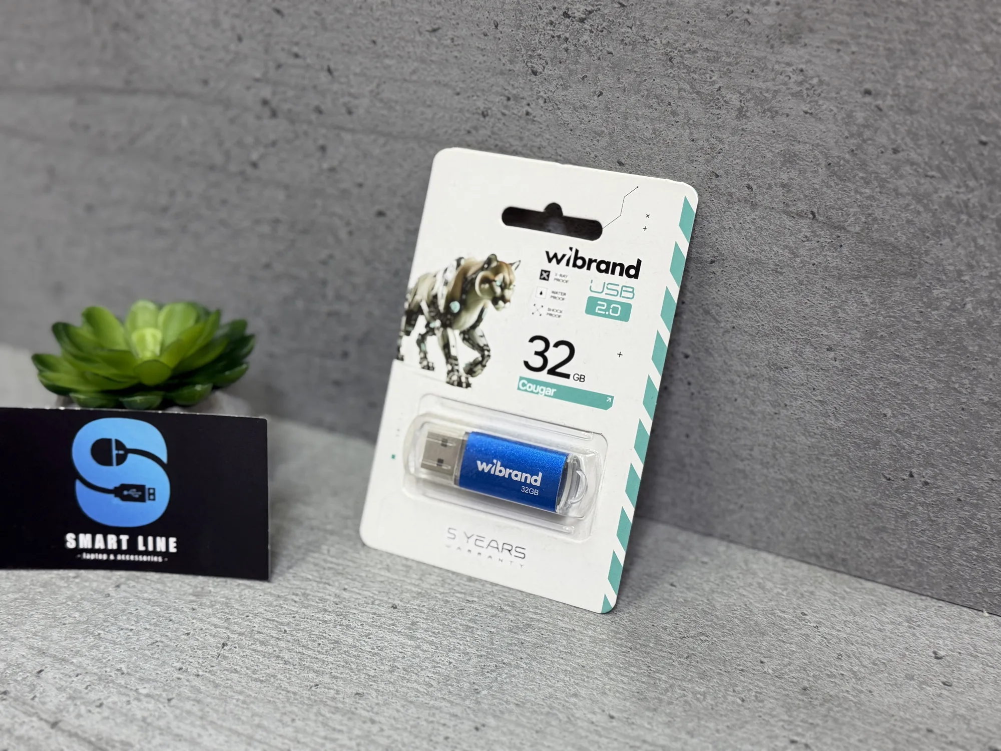 USB флешка Wibrand 2.0 cougar 32gb