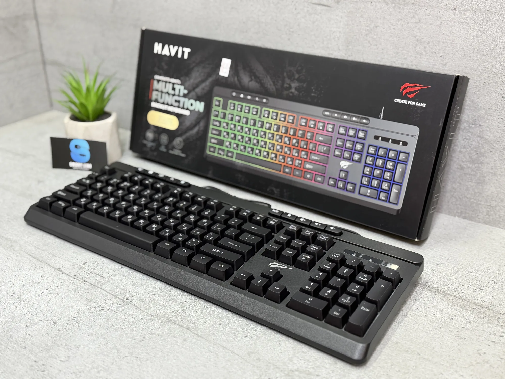 Дротова клавіатура Havit KB907L