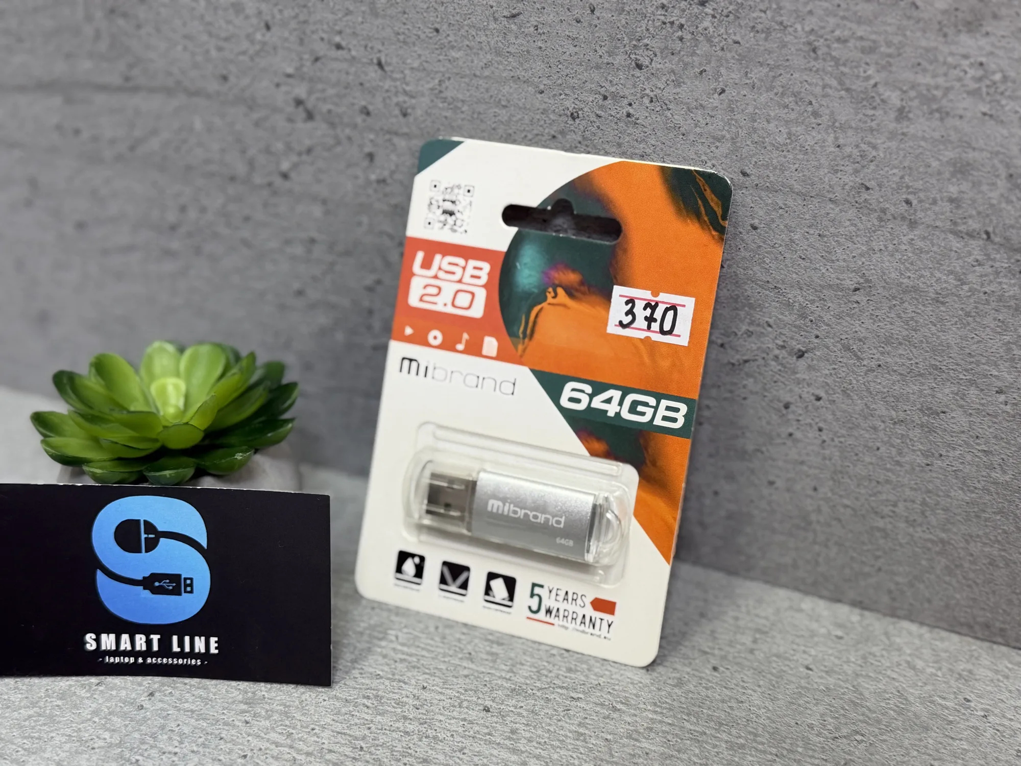 USB флешка Mibrand 2.0 cougar 64gb