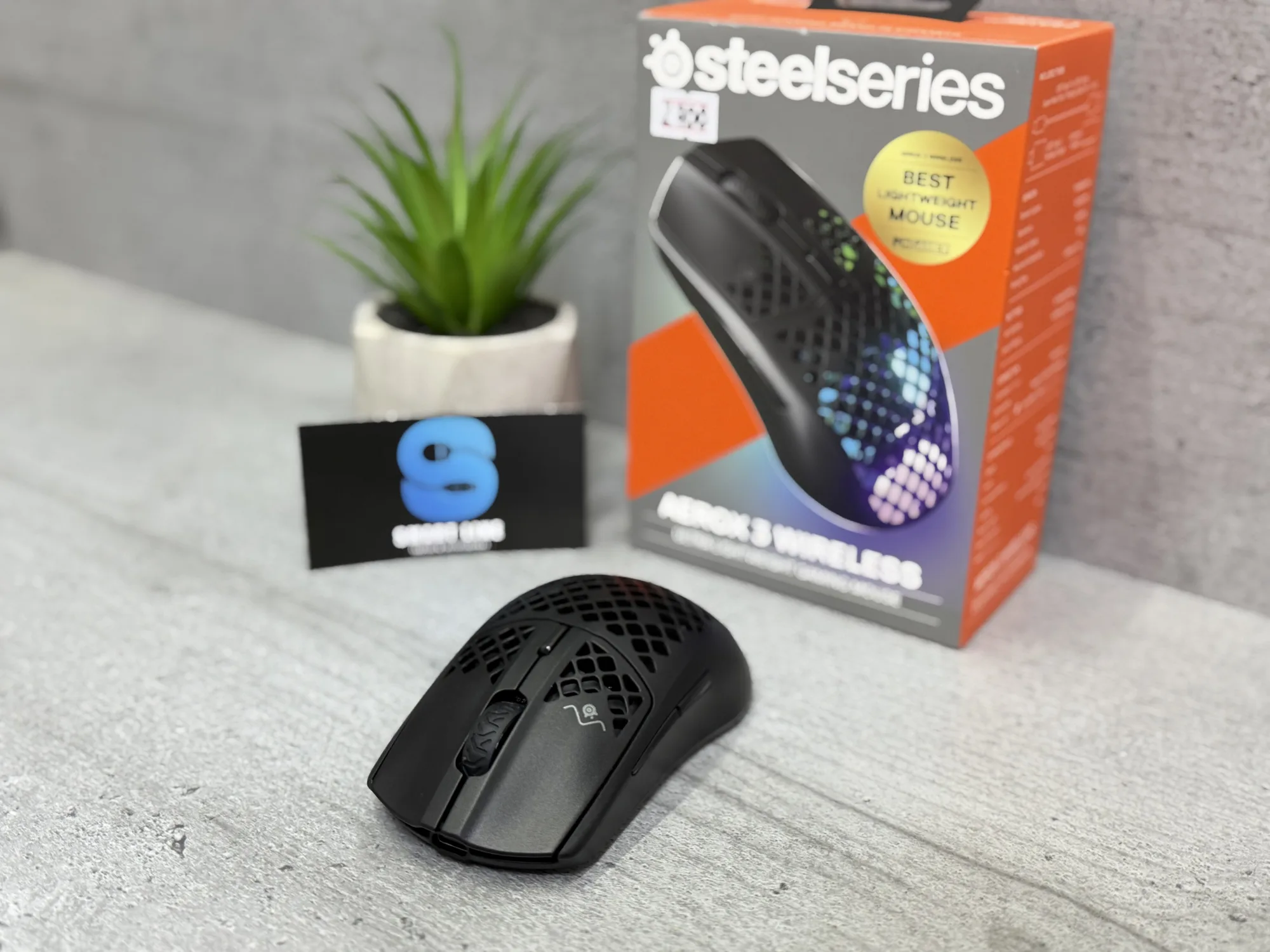 Бездротова миша SteelSeries Aerox 3 Wireless