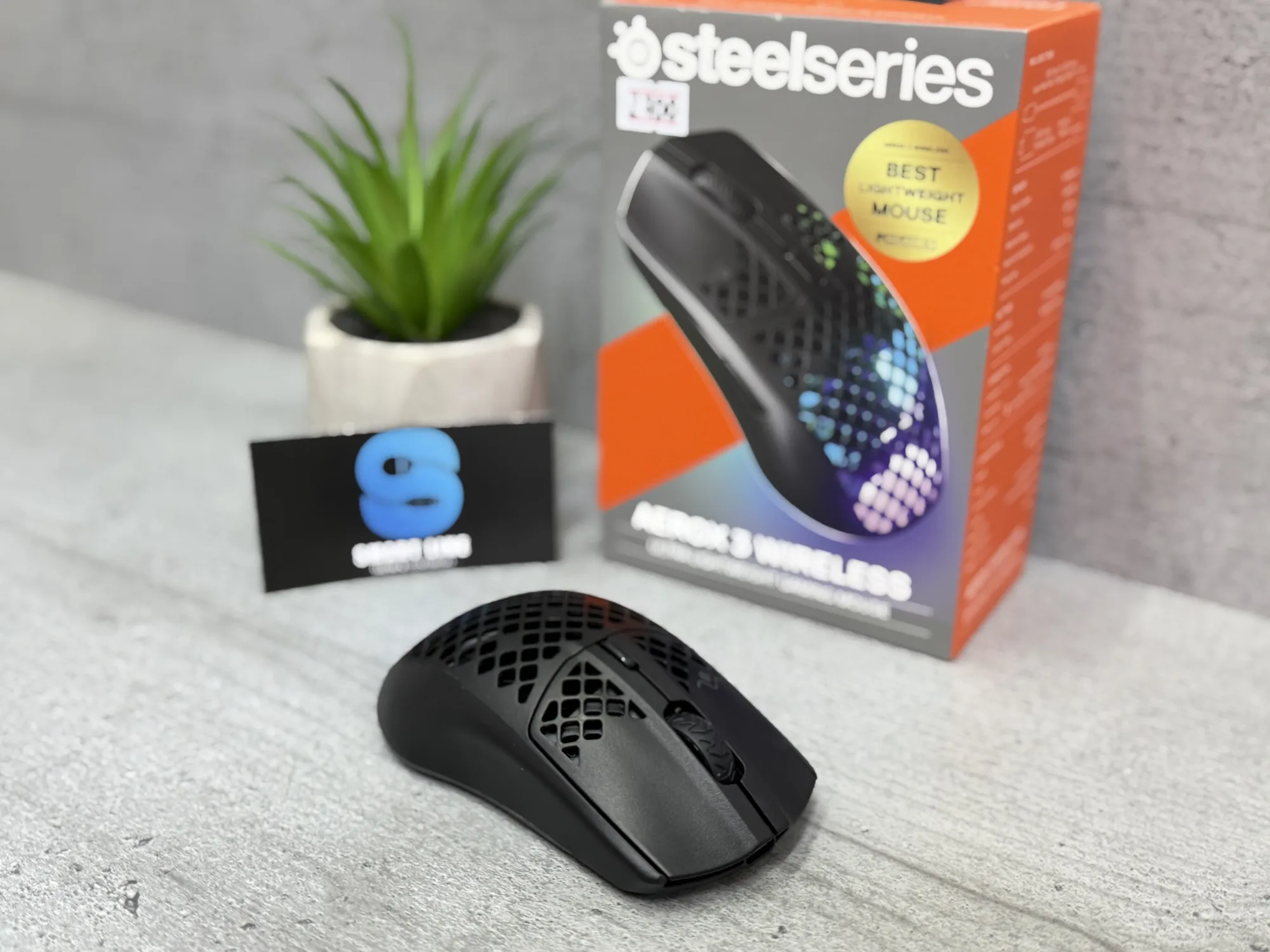 Бездротова миша SteelSeries Aerox 3 Wireless, фото 2