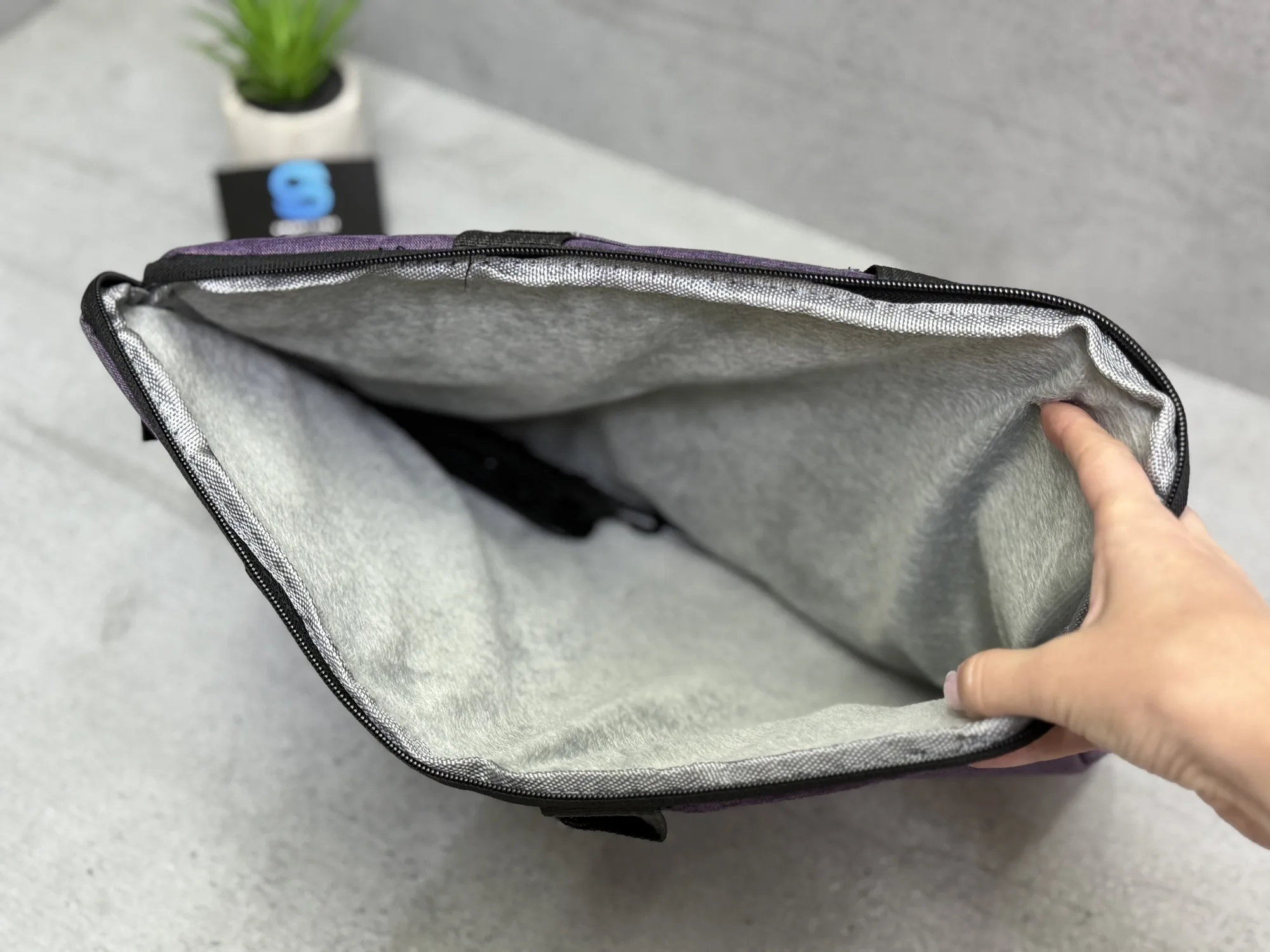 Сумка для ноутбука 15.6" Фіолетова