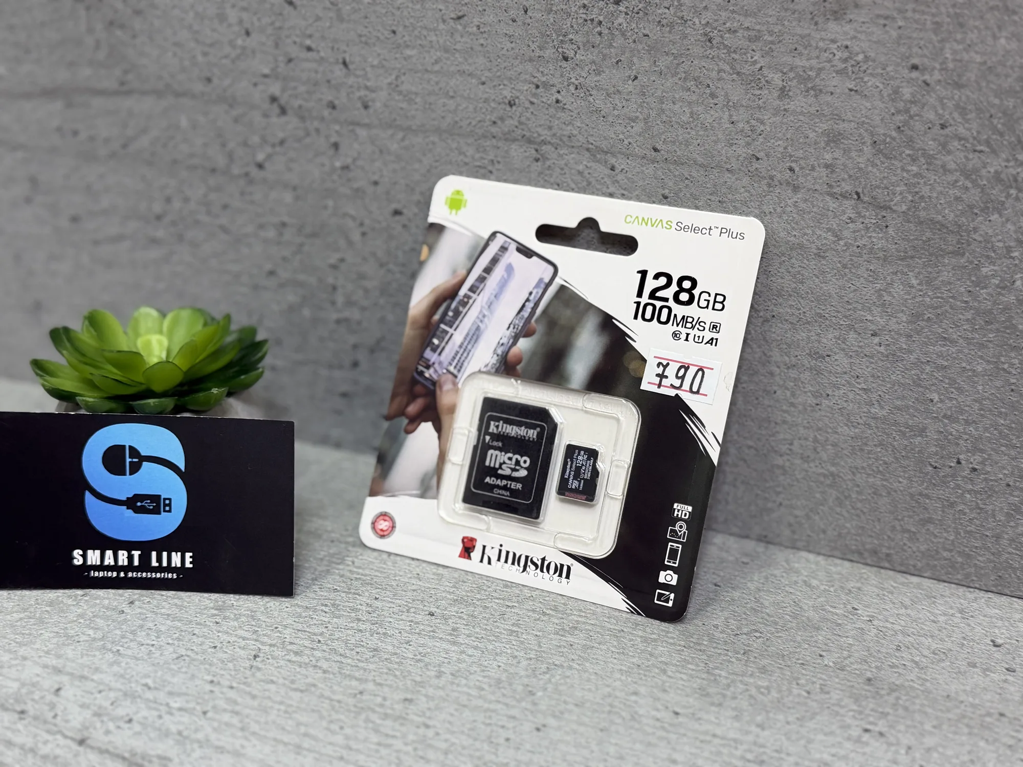 Карта памʼяті Kingston microSDXC 128GB