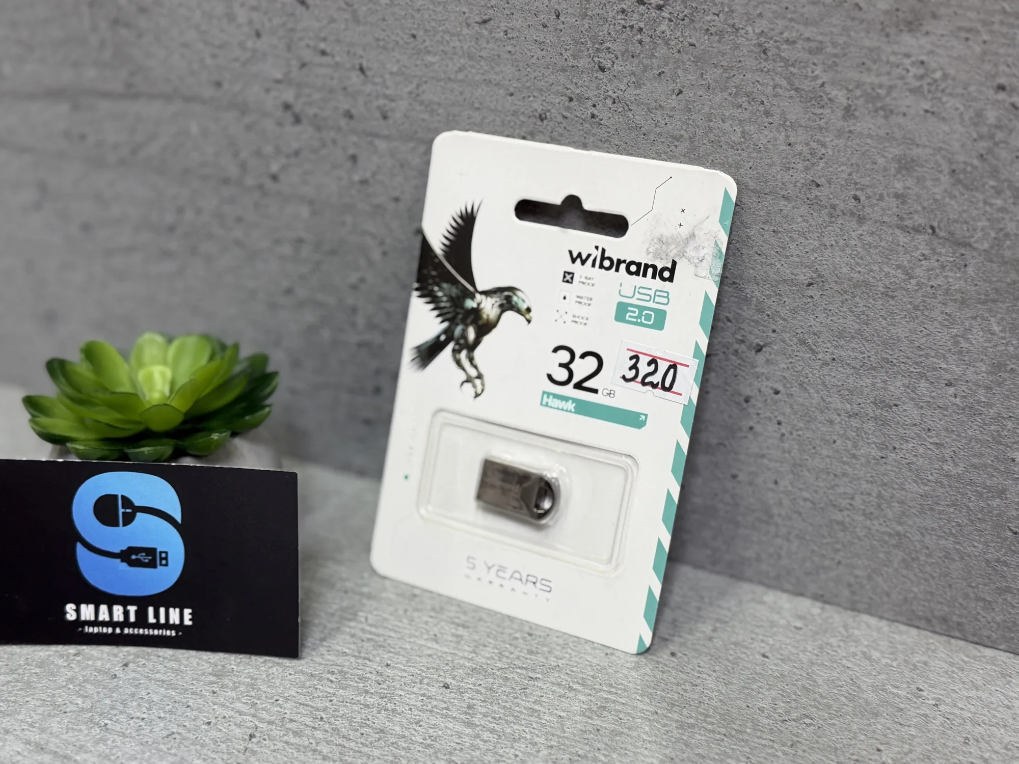 USB флешка Wibrand 2.0 Hawk 32gb